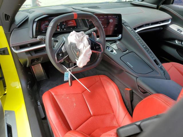 1G1YA2D42P5102222 - 2023 CHEVROLET CORVETTE STINGRAY 1LT YELLOW photo 8