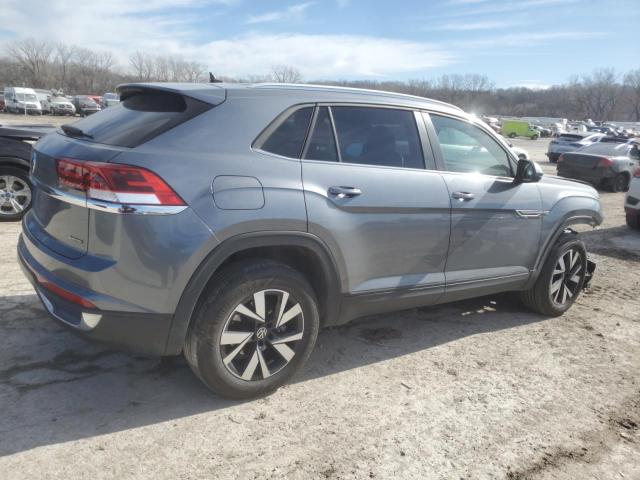 1V2LC2CA5PC220083 - 2023 VOLKSWAGEN ATLAS CROS SE Темно-сірий фото 3