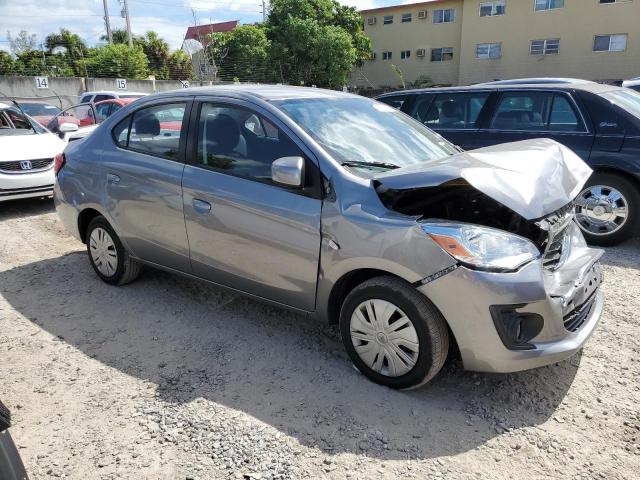 ML32F3FJ3HHF12816 - 2017 MITSUBISHI MIRAGE G4 ES ნაცრისფერი ფოტო 4