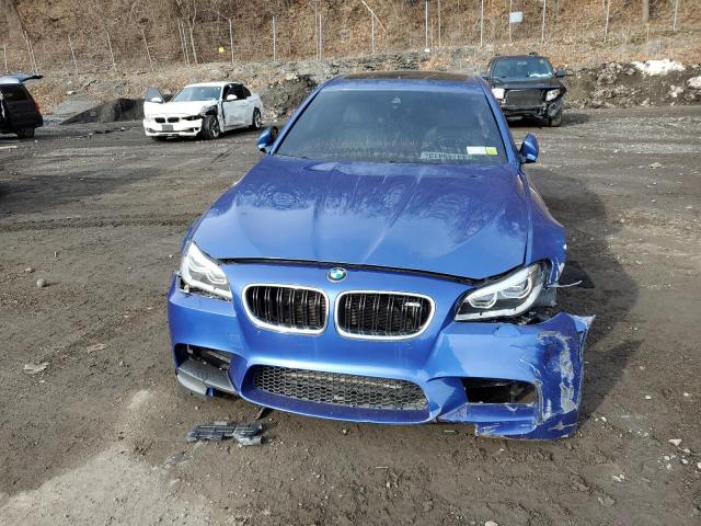 WBSFV9C5XED593916 - 2014 BMW M5 BLUE photo 5