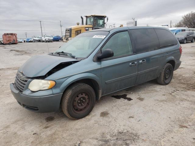 2C4GP44RX5R420789 - 2005 CHRYSLER TOWN & COU LX TEAL photo 1