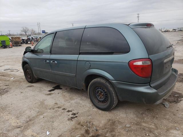 2C4GP44RX5R420789 - 2005 CHRYSLER TOWN & COU LX TEAL photo 2