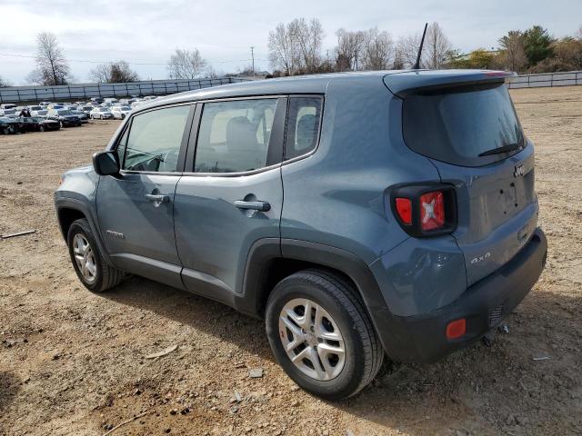 ZACCJBAB4JPJ57173 - 2018 JEEP RENEGADE S GRAY photo 2