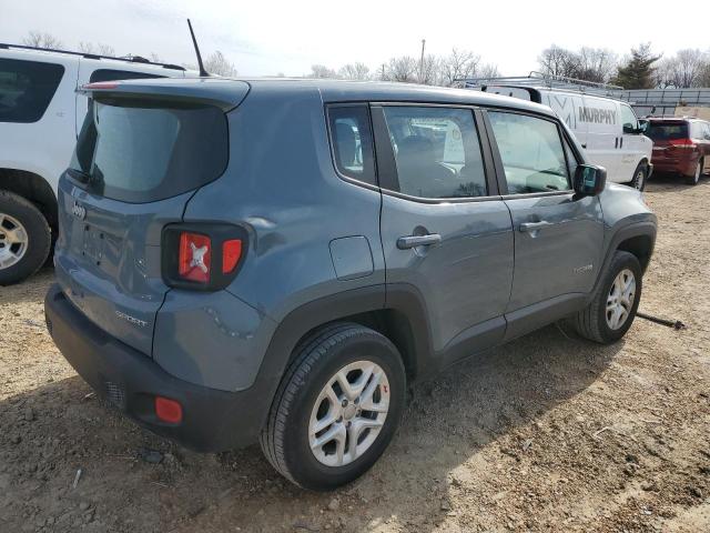ZACCJBAB4JPJ57173 - 2018 JEEP RENEGADE S 灰色 照片 3