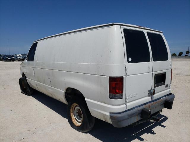 1FTNE24W87DA45000 - 2007 FORD ECONOLINE E250 VAN WHITE photo 3