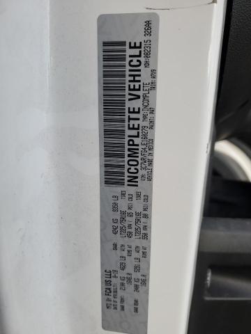 3C7WRVFG4JE160279 - 2018 RAM PROMASTER 3500 STANDARD Սպիտակ լուսանկար 13