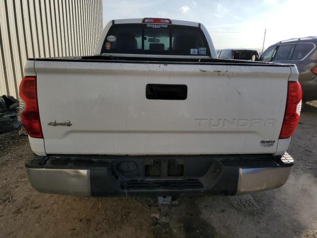 5TFUW5F15EX352325 - 2014 TOYOTA TUNDRA DOUBLE CAB SR/SR5 WHITE photo 6