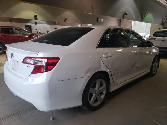 4T1BF1FK0EU826378 - 2014 TOYOTA CAMRY L WHITE photo 3