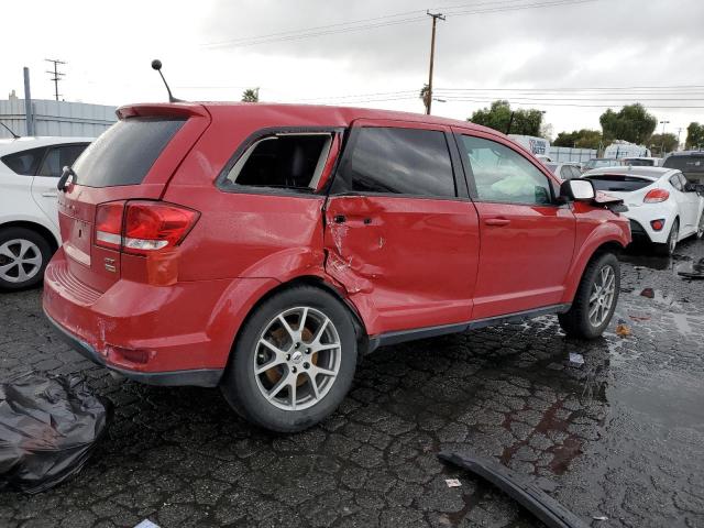 3C4PDCEG4JT473401 - 2018 DODGE JOURNEY GT RED photo 3