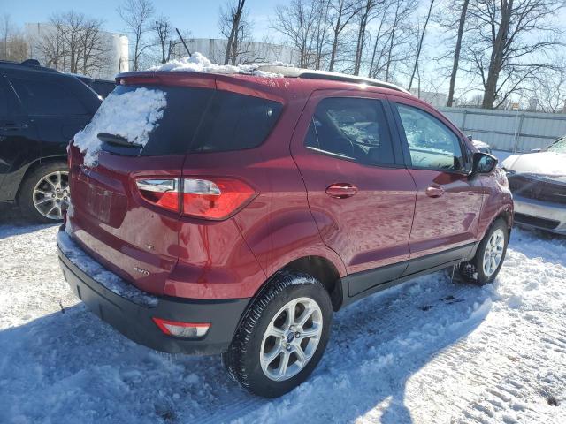 MAJ6S3GL3KC265945 - 2019 FORD ECOSPORT SE BURGUNDY photo 3