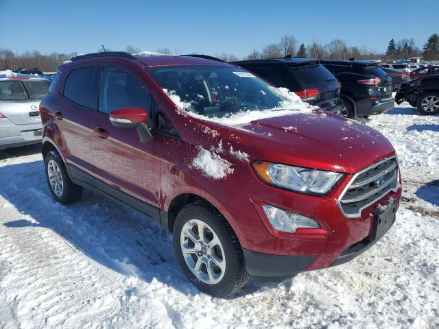 MAJ6S3GL3KC265945 - 2019 FORD ECOSPORT SE BURGUNDY photo 4