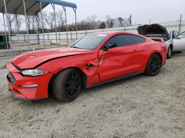 1FA6P8TH3K5152937 - 2019 FORD MUSTANG RED photo 1