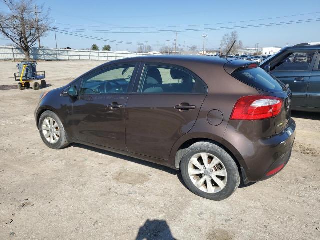 KNADN5A38D6132786 - 2013 KIA RIO EX BROWN photo 2