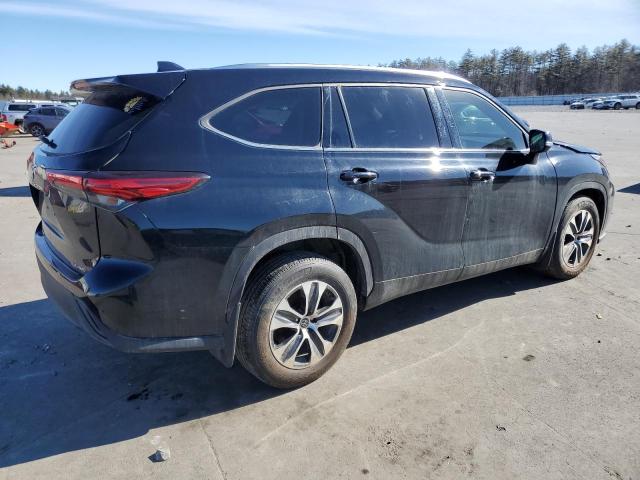 5TDHZRBHXLS505982 - 2020 TOYOTA HIGHLANDER XLE BLACK photo 3