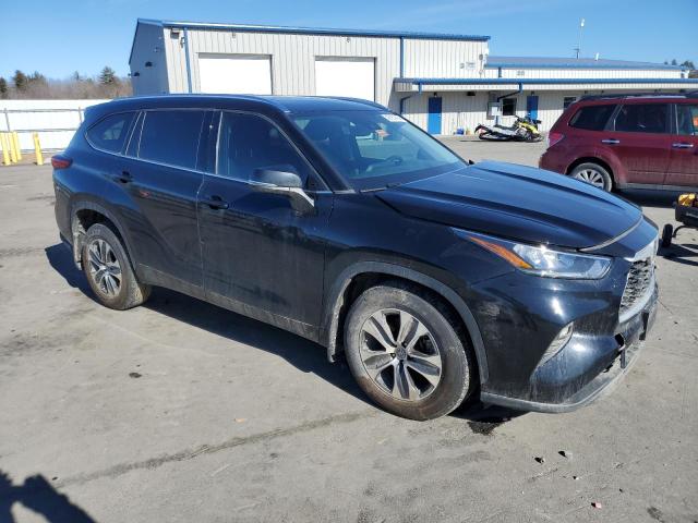 5TDHZRBHXLS505982 - 2020 TOYOTA HIGHLANDER XLE BLACK photo 4