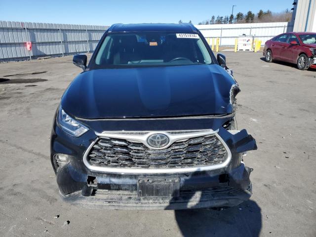 5TDHZRBHXLS505982 - 2020 TOYOTA HIGHLANDER XLE BLACK photo 5