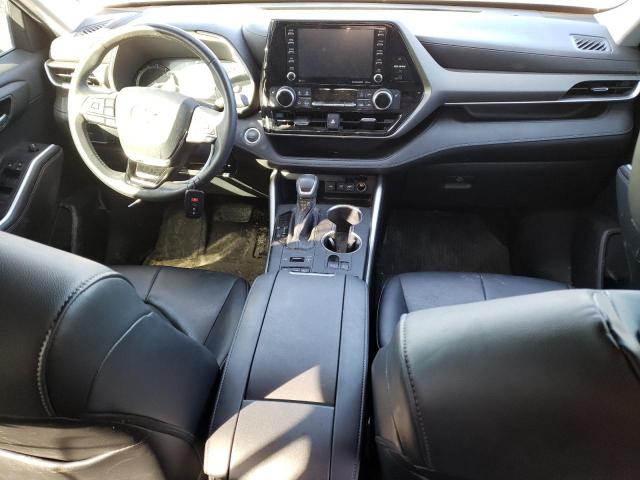 5TDHZRBHXLS505982 - 2020 TOYOTA HIGHLANDER XLE BLACK photo 8