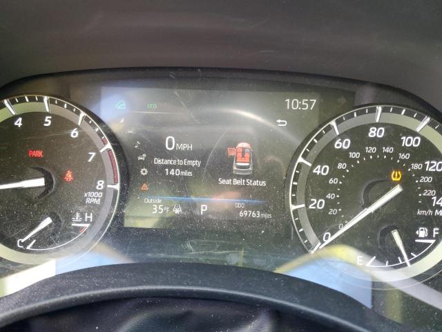 5TDHZRBHXLS505982 - 2020 TOYOTA HIGHLANDER XLE BLACK photo 9