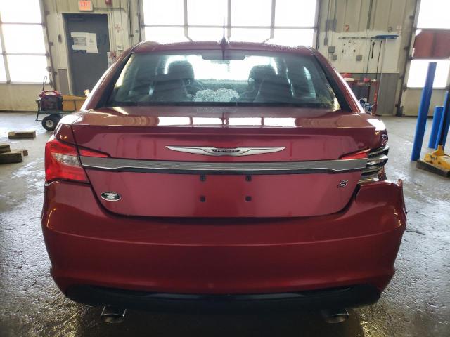 1C3CCBBG7CN283292 - 2012 CHRYSLER 200 TOURING RED photo 6