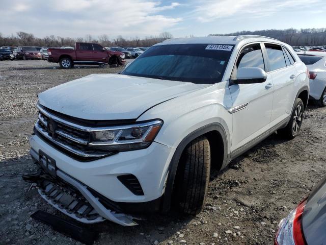 1V2DC2CA0MC206429 - 2021 VOLKSWAGEN ATLAS CROS SE WHITE photo 1