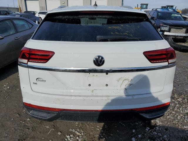 1V2DC2CA0MC206429 - 2021 VOLKSWAGEN ATLAS CROS SE WHITE photo 6