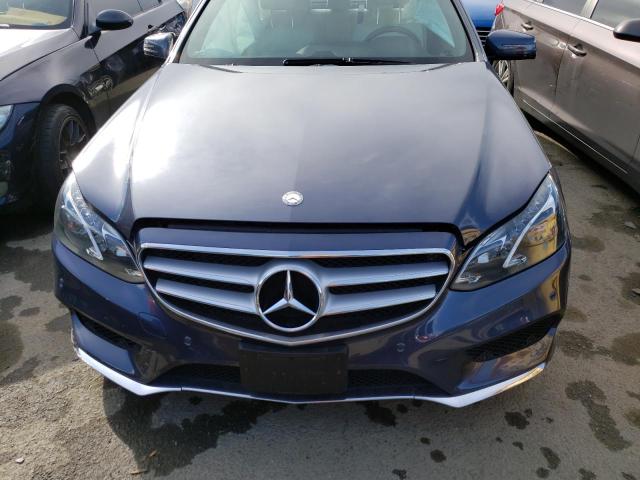 WDDHF5KB0EA906279 - 2014 MERCEDES-BENZ E 350 BLUE photo 5