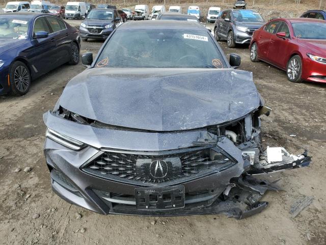 19UUB6F55NA003772 - 2022 ACURA TLX TECH A GRAY photo 5