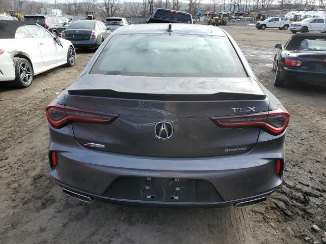 19UUB6F55NA003772 - 2022 ACURA TLX TECH A GRAY photo 6