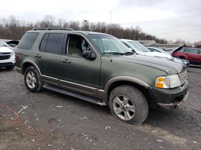 1FMZU74E53UA73304 - 2003 FORD EXPLORER E GREEN photo 4