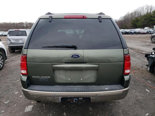 1FMZU74E53UA73304 - 2003 FORD EXPLORER E GREEN photo 6