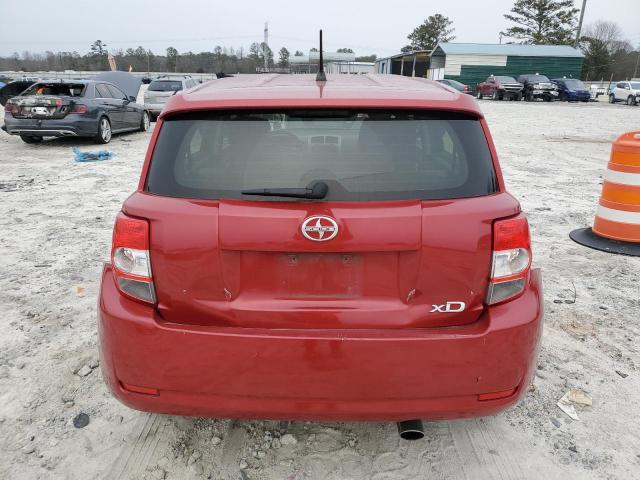 JTKKUPB48D1032421 - 2013 TOYOTA SCION XD RED photo 6