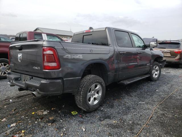 1C6SRFFT9KN824384 - 2019 RAM 1500 BIG HORN/LONE STAR GRAY photo 3