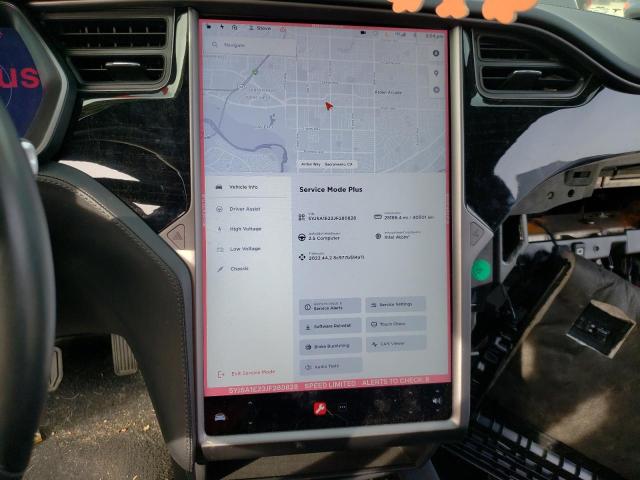 5YJSA1E23JF280828 - 2018 TESLA MODEL S Գրաֆիտ լուսանկար 9