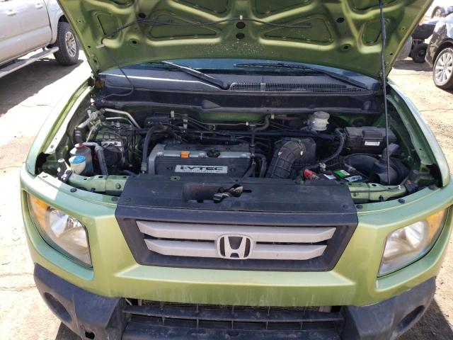 5J6YH28797L003507 - 2007 HONDA ELEMENT EX GREEN photo 12