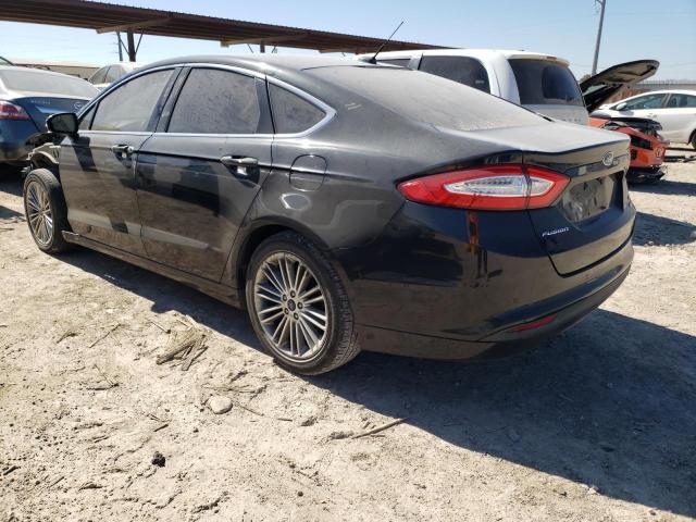 3FA6P0HD9FR113179 - 2015 FORD FUSION SE BLACK photo 2