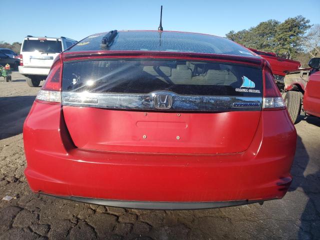 JHMZE2H39CS004302 - 2012 HONDA INSIGHT RED photo 6