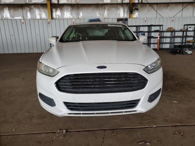 3FA6P0H70ER195733 - 2014 FORD FUSION SE WHITE photo 5