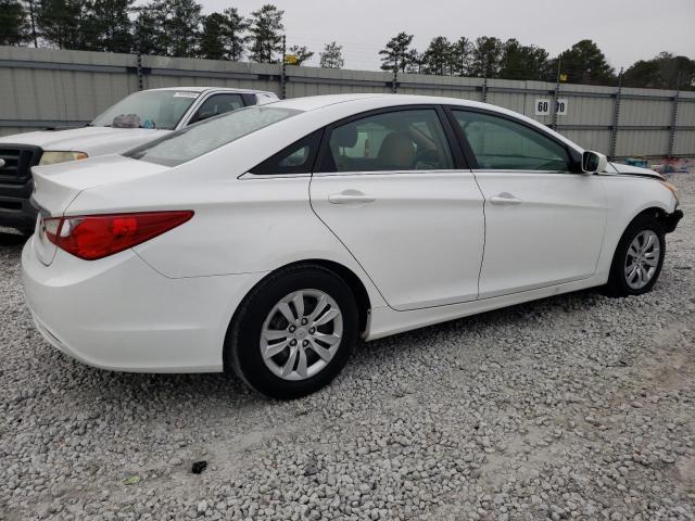 5NPEB4ACXCH353384 - 2012 HYUNDAI SONATA GLS WHITE photo 3