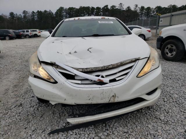 5NPEB4ACXCH353384 - 2012 HYUNDAI SONATA GLS WHITE photo 5