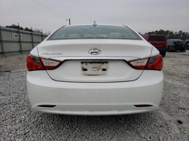 5NPEB4ACXCH353384 - 2012 HYUNDAI SONATA GLS WHITE photo 6