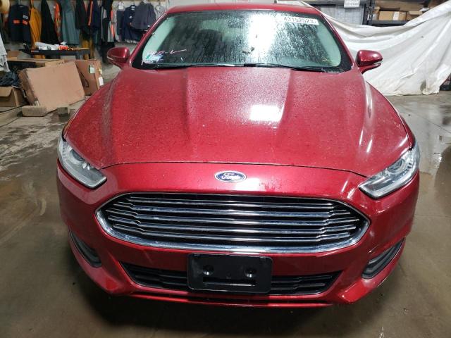 3FA6P0LU5ER199290 - 2014 FORD FUSION SE HYBRID RED photo 5