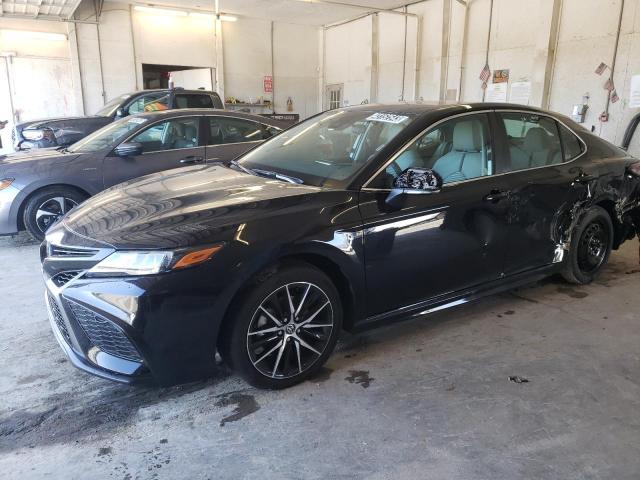 4T1G11AK5PU732351 - 2023 TOYOTA CAMRY SE NIGHT SHADE BLACK photo 1
