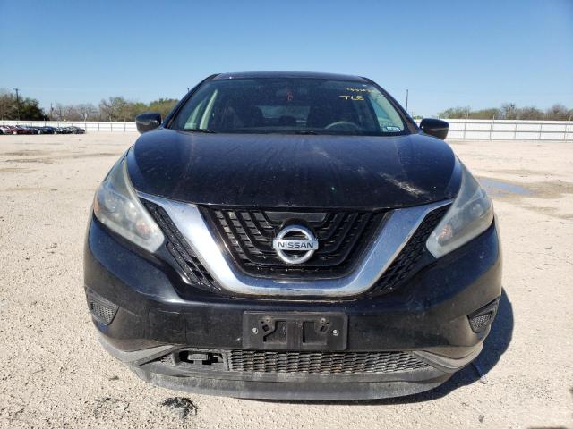 5N1AZ2MG1JN120208 - 2018 NISSAN MURANO S BLACK photo 5