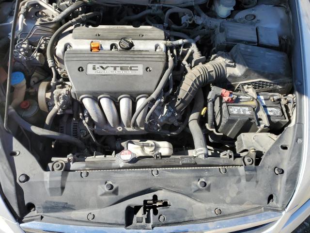 1HGCM56376A182414 - 2006 HONDA ACCORD SE SILVER photo 11