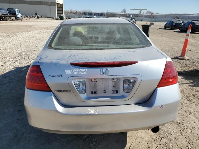 1HGCM56376A182414 - 2006 HONDA ACCORD SE SILVER photo 6