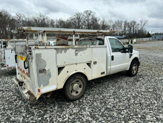 1FDWF30548EC94342 - 2008 FORD F350 SRW SUPER DUTY WHITE photo 3