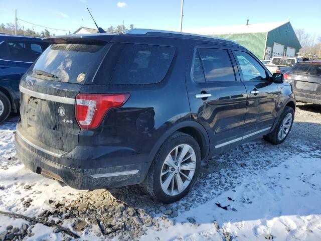 1FM5K8F82KGA92018 - 2019 FORD EXPLORER LIMITED BLACK photo 3