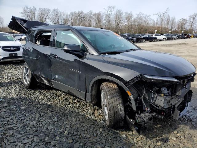 3GNKBJR44RS168333 - 2024 CHEVROLET BLAZER 3LT BLACK photo 4