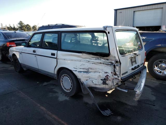 YV1AX8858K1831557 - 1989 VOLVO 245 DL WHITE photo 2