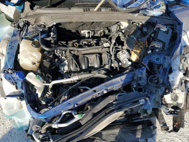 3FA6P0G77HR226904 - 2017 FORD FUSION S BLUE photo 11